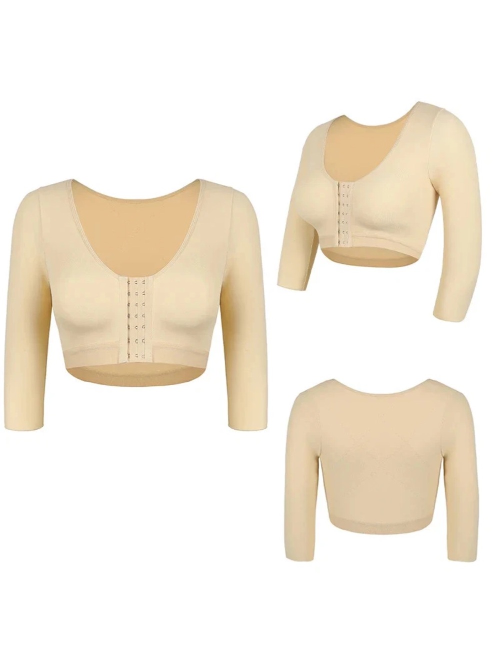 Body Shaper with Arm Women Shaper Tops for Compression Post Surgery Size L